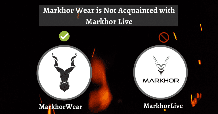Markhor Wear is Not Acquainted with Markhor Live